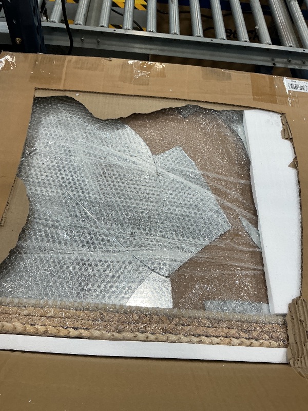 Photo 1 of inoseen Rattan Rectangular Mirror 24x36