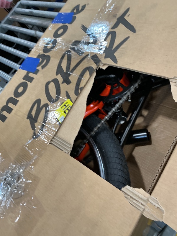 Photo 1 of Mongoose Legion Mag Kids Freestyle Sidewalk BMX Bike, Beginner Riders, Girls and Boys, 20-Inch Stylish Aluminum Mag Wheels With 4 Axle Pegs, Hi-Ten Steel Frame, Micro Drive 40x16T BMX Gearing, Orange