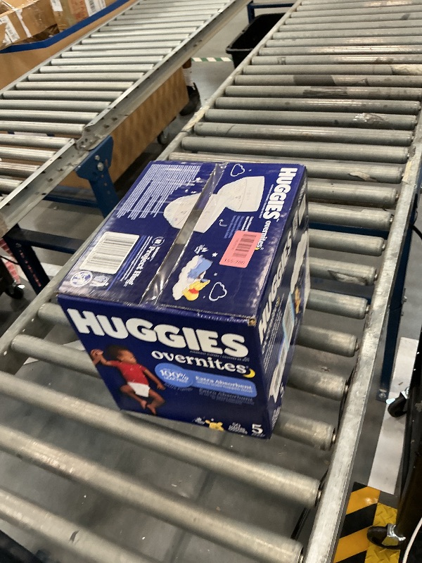 Photo 1 of Huggies Overnites Diapers Size 5, 50 Count