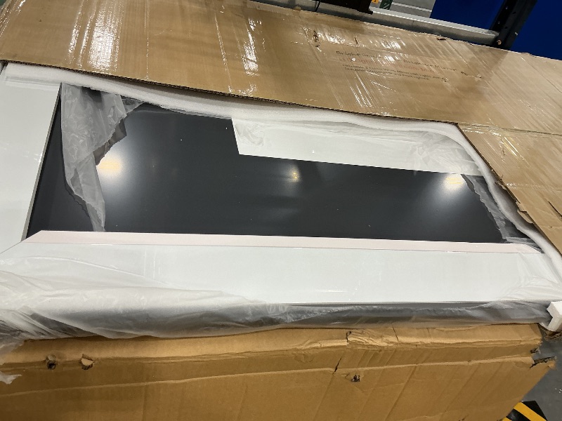 Photo 1 of OKPAL 72x40" Framed LED Bathroom Mirror