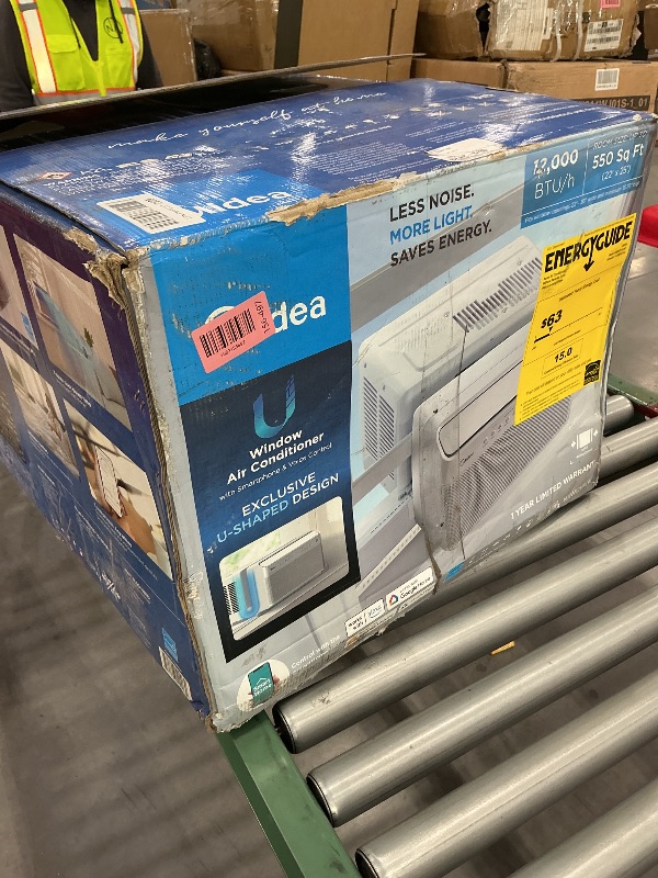 Photo 1 of Midea 12,000 BTU U Shaped Window Air Conditioner