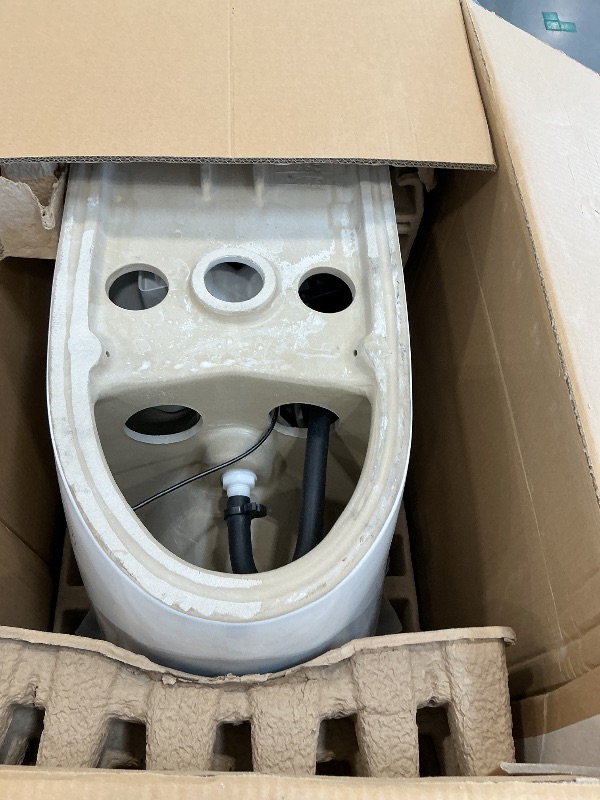 Photo 1 of Clirass Smart Toilet with Bidet, Auto Flush, Heated Seat, White