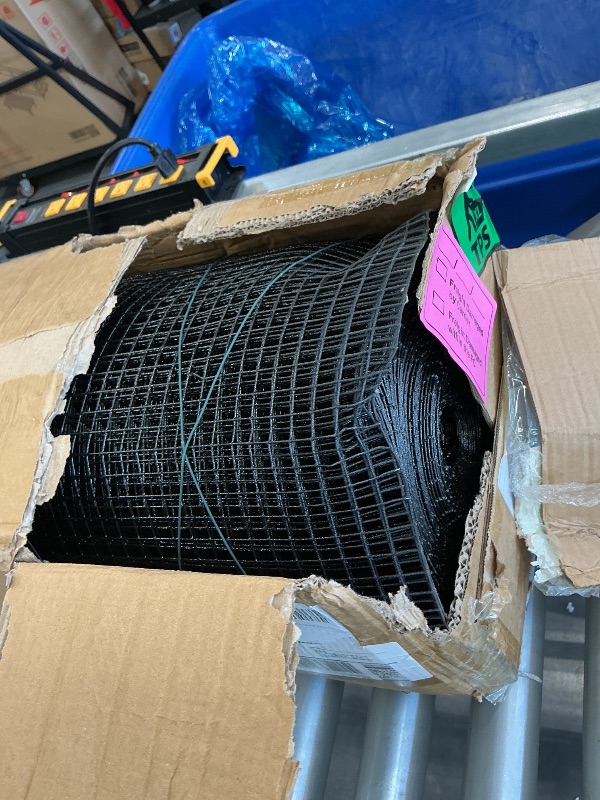 View 2 of TUOKS Black 1/2" Hardware Cloth 60"x100' Welded Wire Fencing