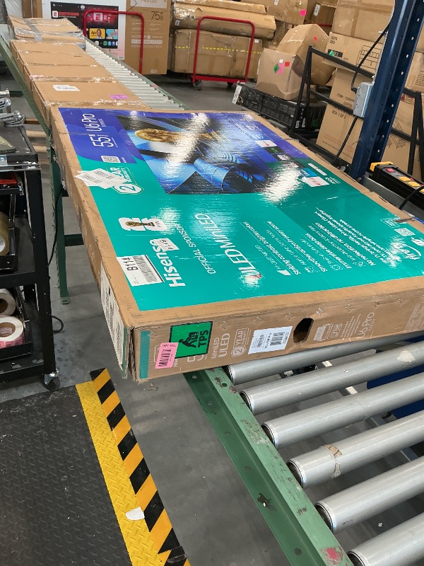Photo 1 of SELL FOR PARTS
Hisense 55" U6 Pro Series Mini?LED ULED 4K UHD HDR Gaming AI Smart Fire TV (55U6SF Pro, 2026 New) – Hi-QLED, Native 144Hz, Motion Rate 480, Dolby Vision IQ,· Atmos, HDR10+, Glare-Free, Alexa+
SELL FOR PARTS
