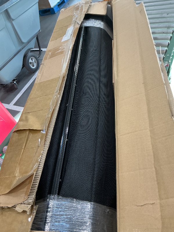 Photo 1 of 4×108FT Pool Fence, 350gsm Teslin Mesh Pool Safety Fence, Black