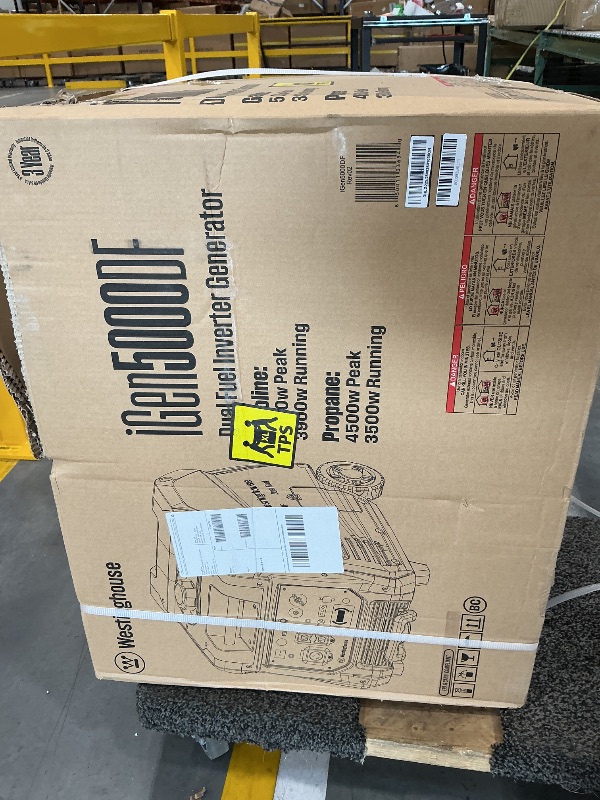 View 4 of Westinghouse iGen5000DF Dual Fuel Inverter Generator