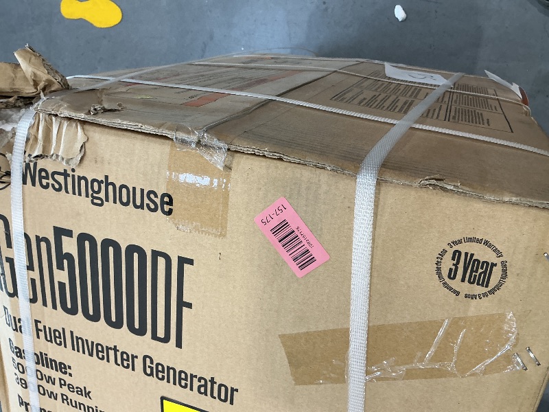 View 2 of Westinghouse iGen5000DF Dual Fuel Inverter Generator