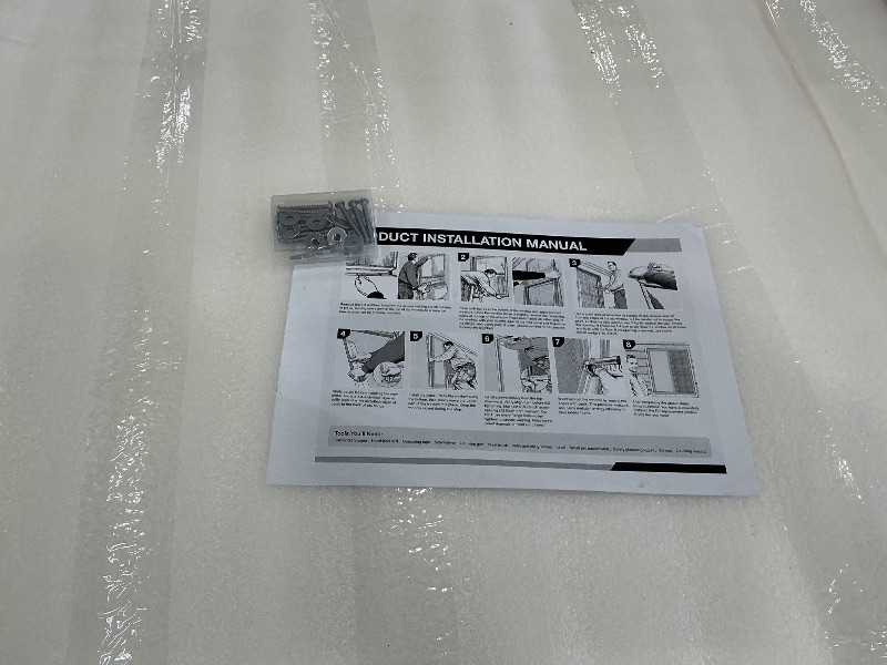 Photo 1 of Pushglossy 35.5" x 35.5" White Vinyl Sliding Utility Window