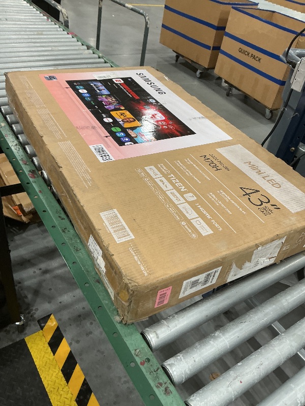 Photo 1 of Samsung 43-Inch Class M70H Series, Mini LED, 4K, Smart TV, 2026 Model