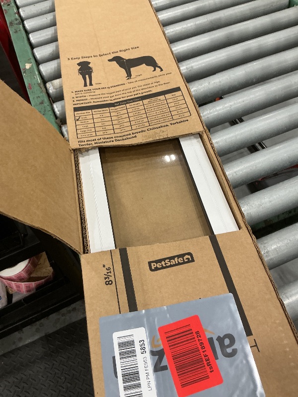 View 3 of PetSafe Sliding Glass Pet Door, Small, White