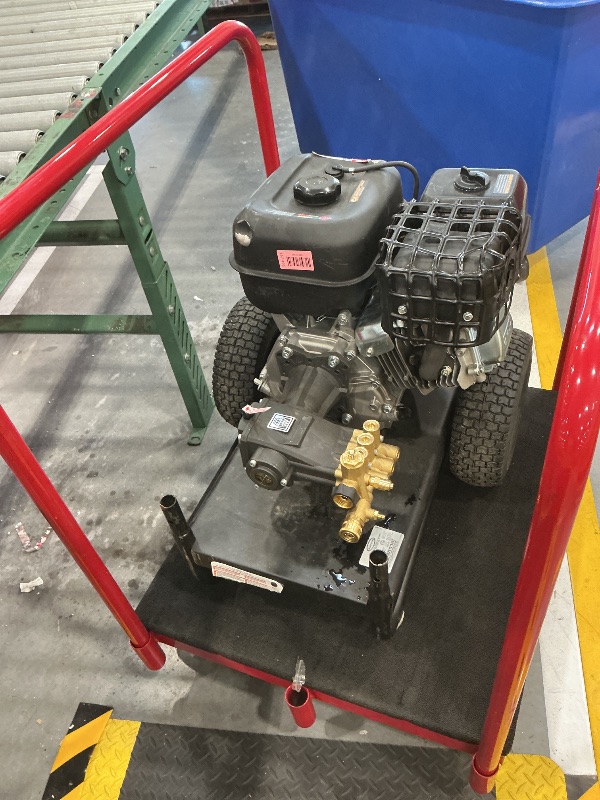 Photo 1 of Simpson Clean Machine 3400 PSI Gas Pressure Washer w/ 15" Surface Cleaner
Gas Power Washer For Homeowners. Axial Cam Pump, 25' Hose, 5 Nozzles. 49-State Compliant. CM61248-S