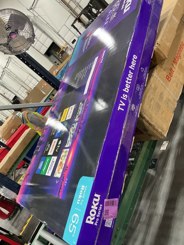 Photo 1 of Roku 65" Pro Series 4K OLED TV