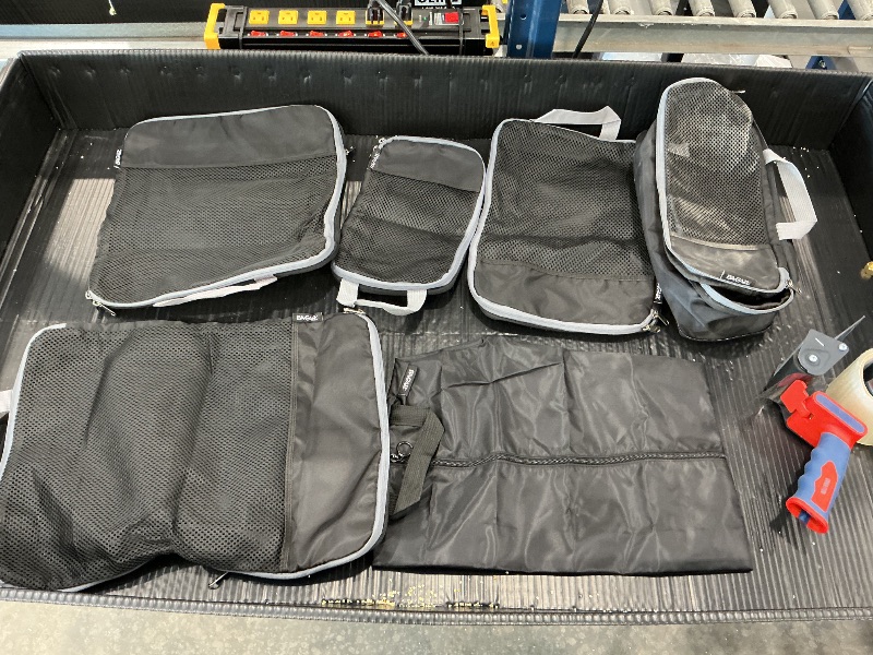 Photo 1 of BAGAIL 6-Piece Packing Cubes, Travel Luggage Packing Organizers