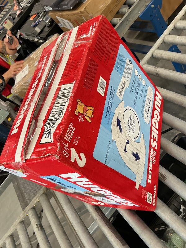 Photo 1 of Huggies Little Snugglers Diapers Size 2, 148 Count