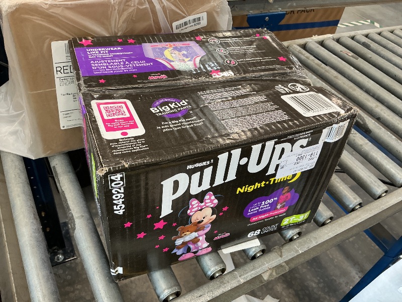 Photo 1 of Pull-Ups Girls' Night-Time Training Pants, Size 2T-3T, 68 Count