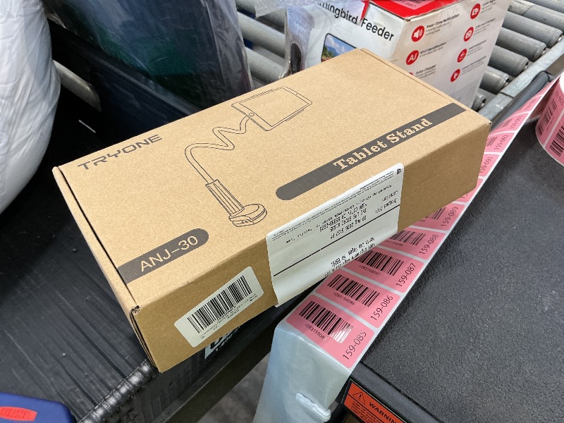 Photo 1 of Tryone Gooseneck Tablet Holder Stand - White