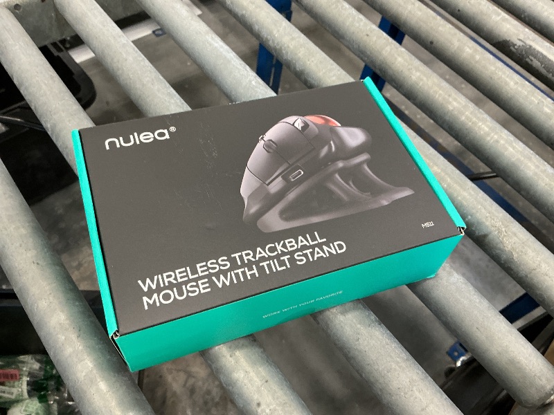 Photo 1 of Nulea Ergonomic Wireless Trackball Mouse
