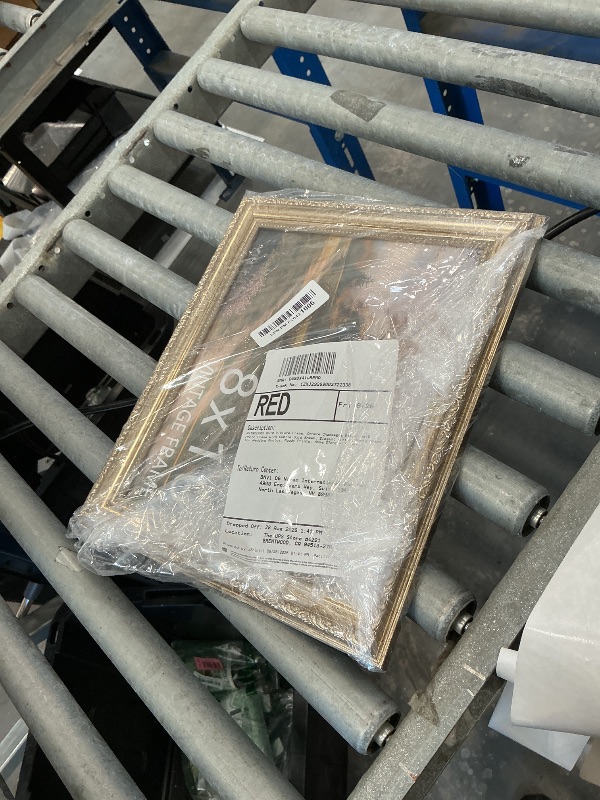 Photo 1 of ASTRDECOR 8x10 Picture Frame - Distressed Champagne Silver