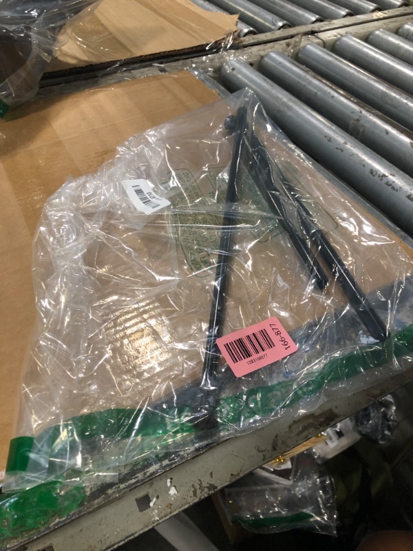 View 2 of ** NOT FUNCTIONAL **7/26 FINAL SALES NO RETURNS ONLY PARTS***MEXAU 1PCS Spring Tension Curtain Rod 28-48 Inch, Adjustable Expandable Spring Loaded Curtain Rod No Drilling, Small Tension Rod for Window Doorway Kitchen Curtain, Black