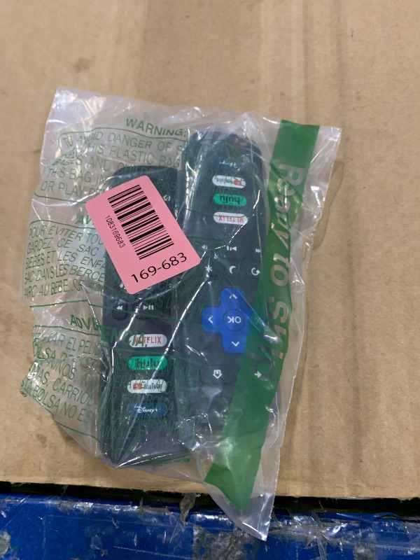 Photo 1 of (Pack of 2) Replacement Remote Control Only for Roku TV, Compatible for TCL Roku/Hisense Roku/Onn Roku/Sharp Roku/Element Roku/Westinghouse Roku/Philips Roku Smart TVs (Not for Roku Stick and Box)