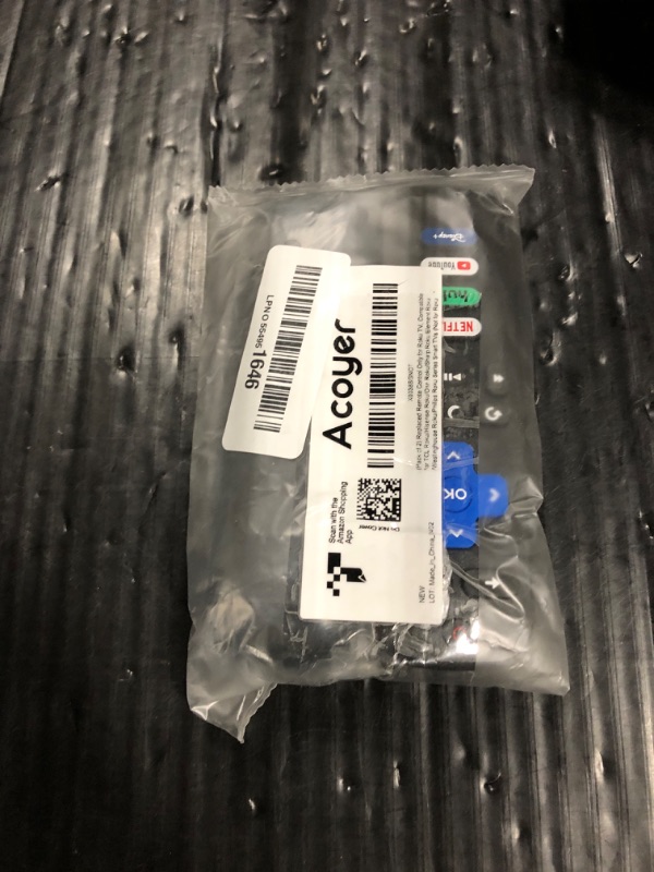Photo 1 of (Pack of 2) Replacement Remote Control Only for Roku TV, Compatible for TCL Roku/Hisense Roku/Onn Roku/Sharp Roku/Element Roku/Westinghouse Roku/Philips Roku Smart TVs (Not for Roku Stick and Box)