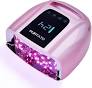 Photo 1 of [Doesn't Work] Purtato Professional Rechargeable 96W UV LED Portable Cordless UV Light for Nail Lamp Machine with Removable Stainless Steel Bottom,4 Timer Setting and Smart Sensor Nail Dryer (Pink)