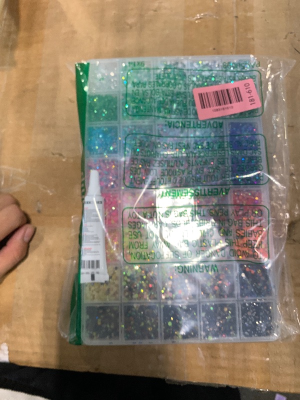 Photo 1 of [STONES MIXED UP] 4mm Resin Rhinestones 40000Pcs, Bedazzling Kit with B7000 Glue, Tweezers & Pickup Pen, 40 Colors for Nail Art, DIY Crafts, Clothes, Shoes, Art Painting & Decorations (40 Colors 4mm + 3 Glue)