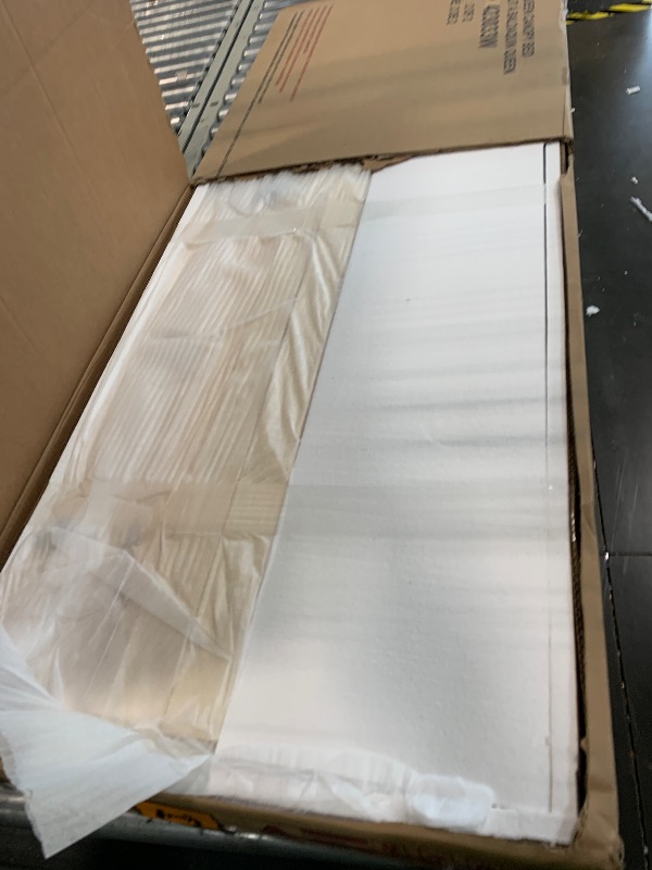 Photo 1 of ****PARTIAL SET****Merax Modern Queen Size Canopy Platform Bed with Trundle & 3 Storage Drawers,4-Post Solid Wood Bed Frame with Headboard,No Box Spring Needed for Master Bedroom,Guest Room,Small Space,White
