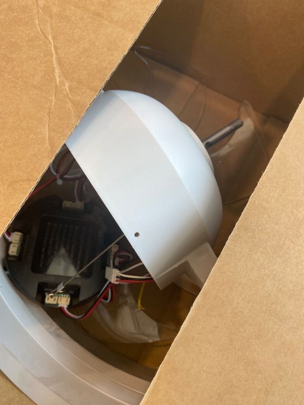 View 3 of [MISSING PARTS] Aphyni 20" Ceiling Fans with Lights and Remote, Low Profile Fandelier