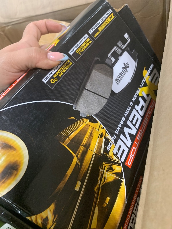Photo 1 of **2 pc*** Power Stop JBR1309XR Power Stop Extreme Performance Drilled And Slotted Brake Rotors Front Right Power Stop Extreme Performance Drilled And Slotted Brake Rotors