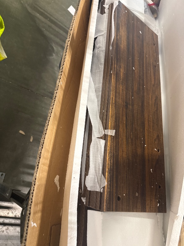 Photo 1 of ****CHECKED 8/2/25 - SOLD AS IS/ NO RETURNS - SALE FINAL - FOR PARTS ONLY****Tribesigns Farmhouse Console Table, 47 Inches Entryway Console Table with Storage, Industrial Hallway Accent Table for Living Room, Entrance