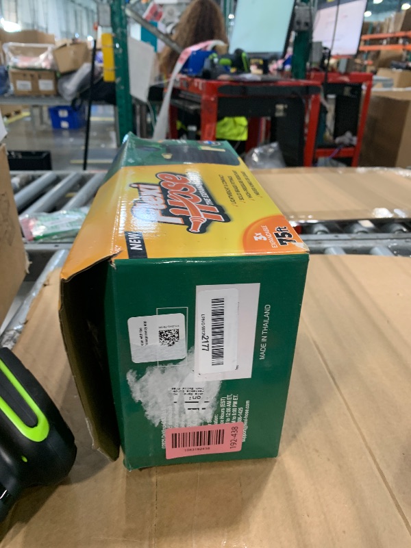 Photo 1 of ***USED***Flexi Hose Expandable Garden Hose with 8 Function Nozzle, 75FT - Lightweight Retractable Garden Hose, Water Hose - No-Kink Flexibility, 3/4 Inch Solid Brass Fittings and Double Latex Core