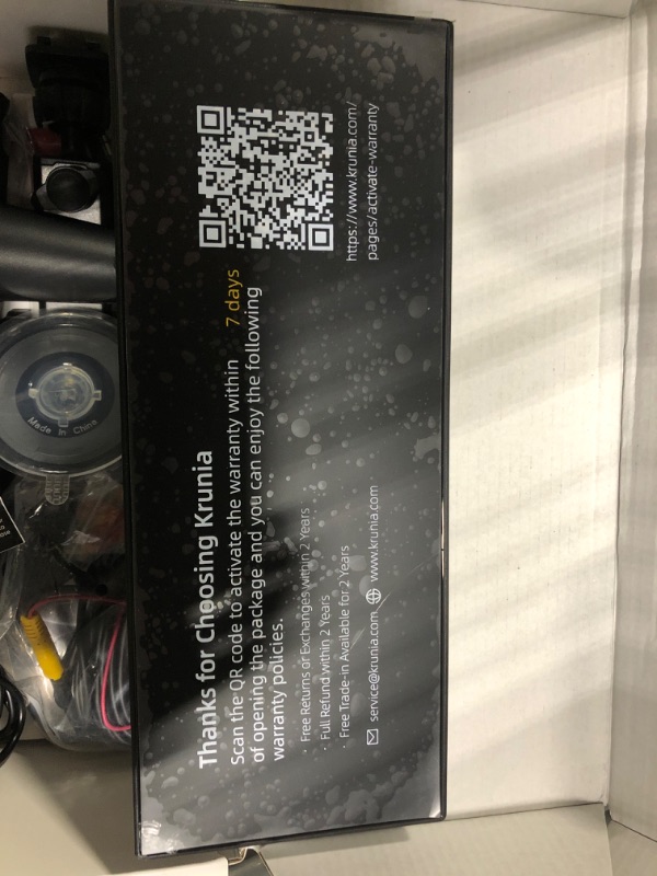 Photo 1 of ***broken screen*** 10.26“ Carplay Screen for Car with Net-Flix YouTube, Portable 60FPS Wireless Car Play Tablet for Apple CarPlay & Android Auto, 1080P Backup Camera, OTA, Dual Bluetooth, Voice Control, Navigation