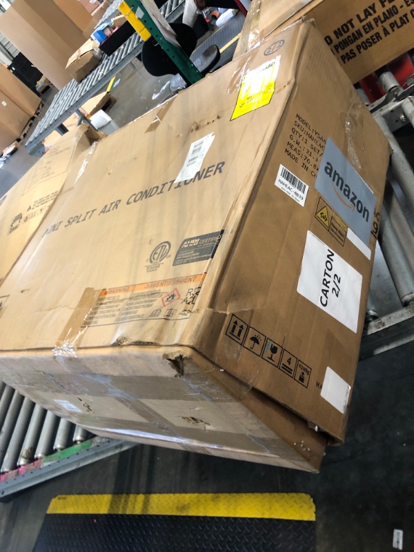 Photo 1 of ***FINAL SALE NO RETURN ***FOR PARTS *** YITAHOME 12000 BTU Mini Split AC/Heating System, Ductless Mini Split Air Conditioner Heat Pump,230V 20 SEER2 Energy Efficient Inverter AC Unit,Wifi Enabled Compatible with Alexa for Apartment, Garage