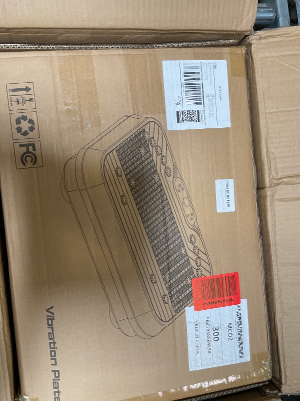 Photo 1 of ****CHECKED 7/19/25 - SOLD AS IS/ NO RETURNS - SALE FINAL - FOR PARTS ONLY****AXV Vibration Plate Fitness Platform Exercise Machine Vibrating Shaking Full Body Shaker Workout Vibrate Stand Shake Board Sport for Weight Loss Fat Burner for Gym Home Office