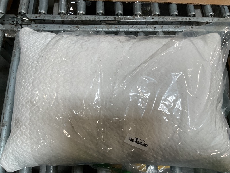 Photo 1 of **Dirty** Cosy House Collection Luxury Rayon Derived from Bamboo Shredded Memory Foam Pillow - Adjustable & Removable Fill - Cool & Breathable Cover with Zipper for Side, Back, & Stomach Sleepers (Queen)