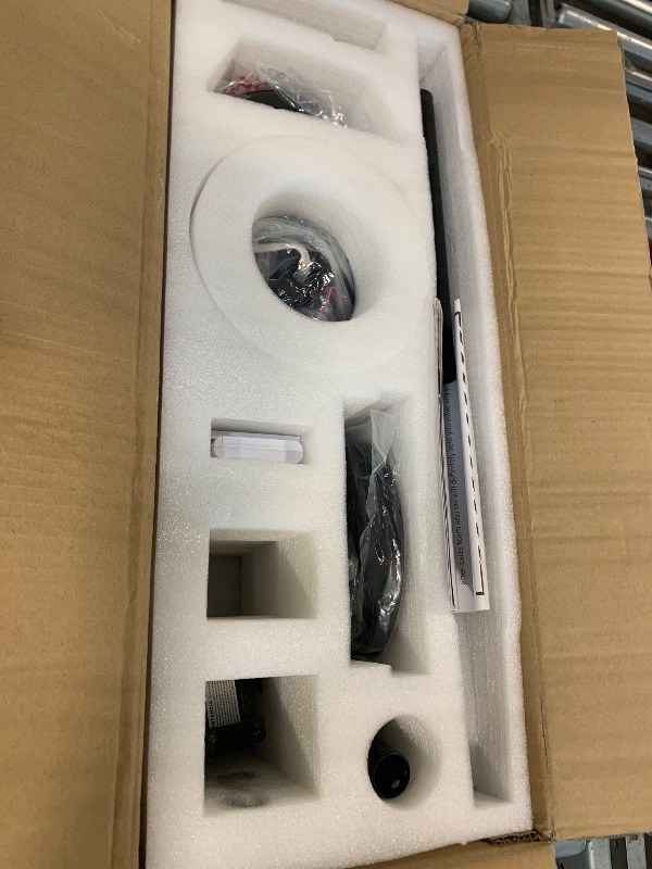 Photo 1 of ***MISSING PARTS*** Obabala Outdoor Ceiling Fan No Light, 52 Inch Black Modern Ceiling Fan Without Light, Dual Finish 5 Blades,6 Speed, Reversible Quiet DC Motor for Patios, Garage, Bedroom, Porch