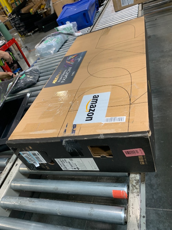 Photo 1 of ****** AS IS  ALL SALES FINAL NO RETURNS ******ASUS ProArt Display 34” Ultrawide Curved Professional HDR Monitor (PA34VCNV) - IPS, 21:9 3440 x 1440, 3800R Curve, 100% sRGB/Rec709, ?E<2, Calman Verified, USB-C Docking PD 96W, RJ45, 3 Year Warranty