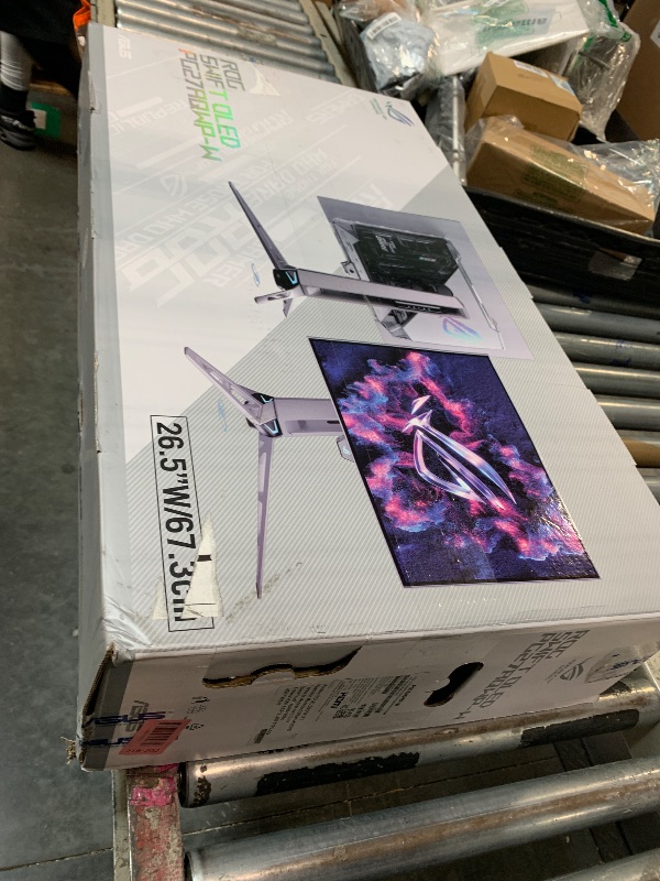 Photo 1 of ***FINALSALE NO RETURN*** ASUS ROG Swift 27" OLED Gaming Monitor (PG27AQWP-W)