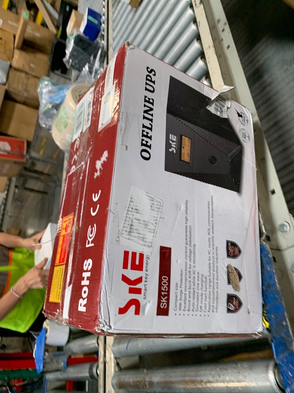 Photo 1 of 1500VA/900W Ups Battery Backup and Surge Protector,Computer Uninterruptible Power Supply Units,SKE Ups Power Supply,SK1500