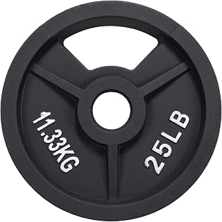Photo 1 of ***** SET OF 2***
Signature Fitness Cast Iron Plate Weight Plate for Strength Training and Weightlifting, Olympic or Standard