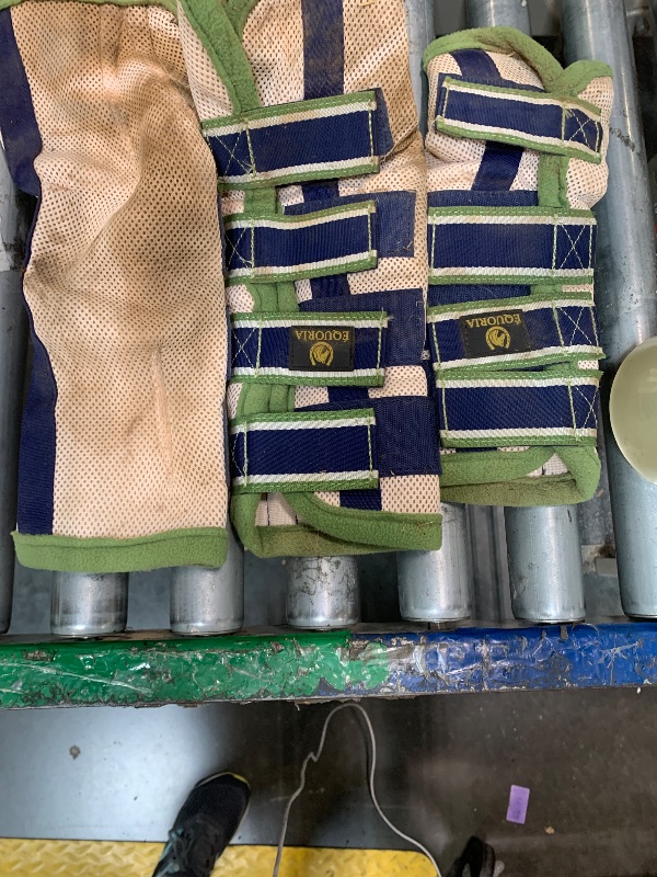 Photo 1 of ******MISSING ONE PIECE**** FINAL SALE****Premium Fly Boots for Horses (4 Pieces) –Durable and Comfortable Fly Leg Wraps for Big Horses – Protective Outer Mesh Design – Elegant and Breathable Set of 4 Horse Fly Boots