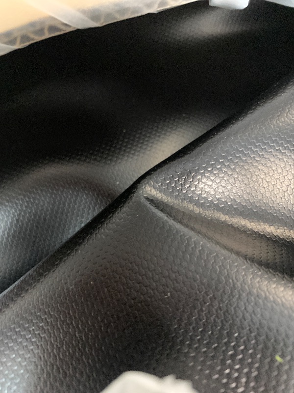Photo 1 of ***** AS IS ALL SALES FINAL NO RETURNS****RVSNAIL Garage Floor Mat, 7'9''x16' Heavy Duty 1.2inch Thick Containment Mats, Waterproof PVC Matwith High Elastic Sponge Column, Non-Slip Surface, Parking Mat with a Squeegee