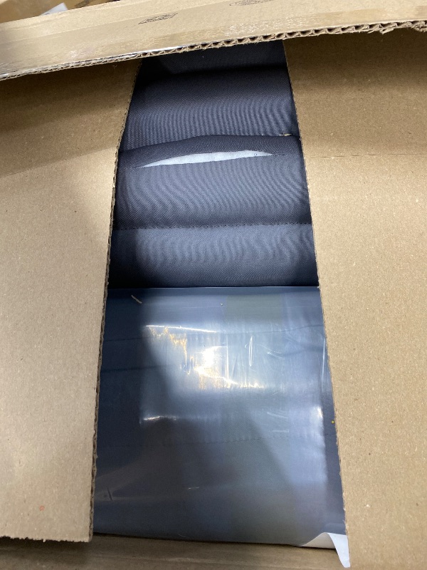 Photo 1 of ***ONE CUSHION DAMAGED -SELLING AS IS *** Kigley Outdoor Lounge Chair Cushions Set of 2, 72.8 x 24 x 2.3 Inch Patio Chaise Lounge Cushion with 3 Side Pockets Non-Slip Buckles, Fade and Water-Resistant Poolside Recliner Pads(Grey)
