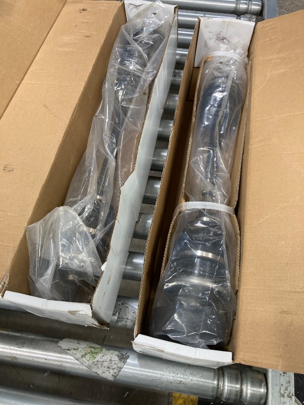 Photo 1 of
Kit Includes: 1 Front Driver Side CV Axle Assembly; 1 Front Passenger Side CV Axle Assembly
Reference Numbers: 304923; 66-7418; 667418; AD-8146; NCV23011
QUALITY & RELIABILITY: TRQ CV axles are precision-engineered to meet or exceed OE specifications. Bu