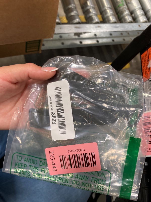 Photo 1 of ********MISSING PARTS AND NOT FUNCTIONAL ********Fitbit Charge 6 Fitness Tracker with Google Apps - Heart Rate on Exercise Equipment - 3-Month Google Health Premium Membership Included - Health Tools - Obsidian/Black - Small&Large Bands Included
