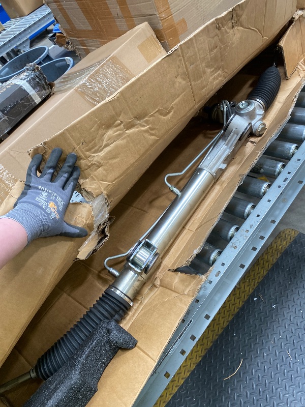 Photo 1 of *Minor damage* PHOBOOS Hydraulic Power Steering Rack and Pinion Assembly Compatible with Ford F-150 2004-2008, Lobo 2004-2008 & Lincoln Mark LT 2006-2008?For 4WD ONLY?, 4.2L 4.6L 5.4L, New Unit, Ref. 97-279
