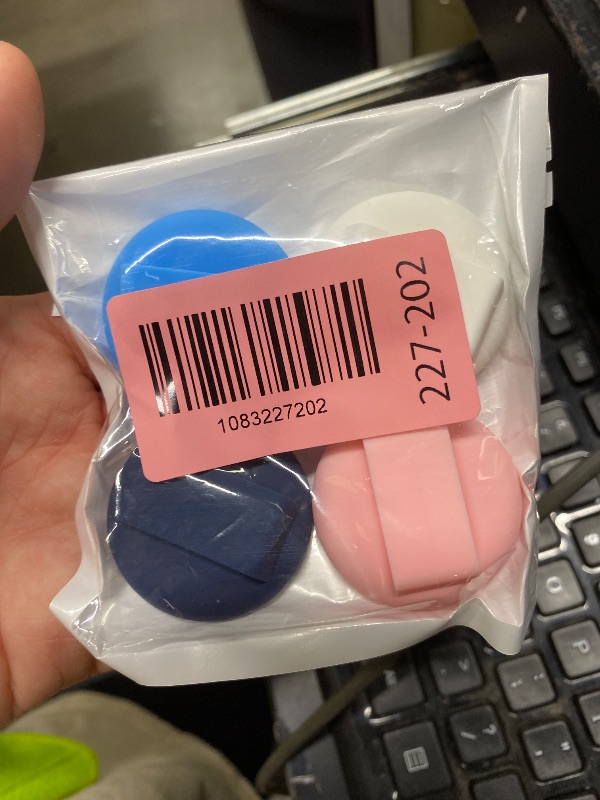 Photo 1 of [4 Pack] Princess Cruise Medallion Watch Adapters Holder for Carnival Ocean Medallion 2025,2026, Fits Watch Wristbands,Pet Silicone Protective Case for Air-tag - Blue/Dark Blue/Pink/White