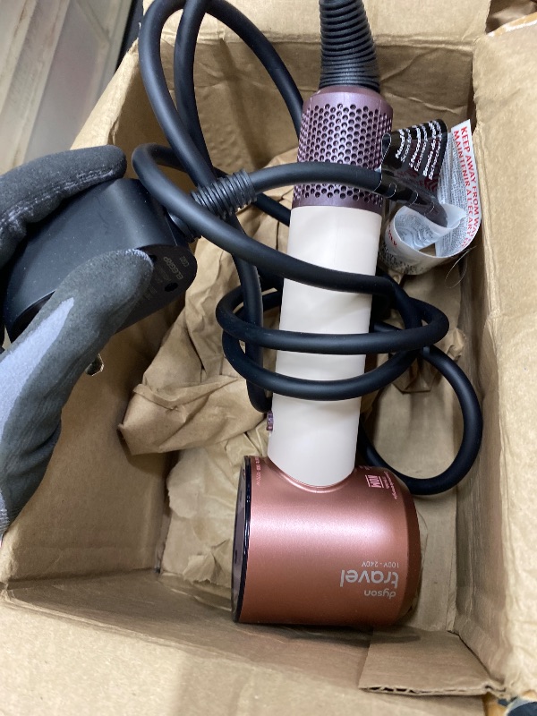 Photo 1 of *attachment piece missing* Dyson Supersonic Travel Hair Dryer, Lightweight, Universal Voltage, Compatible with Supersonic and Supersonic Nural attachments