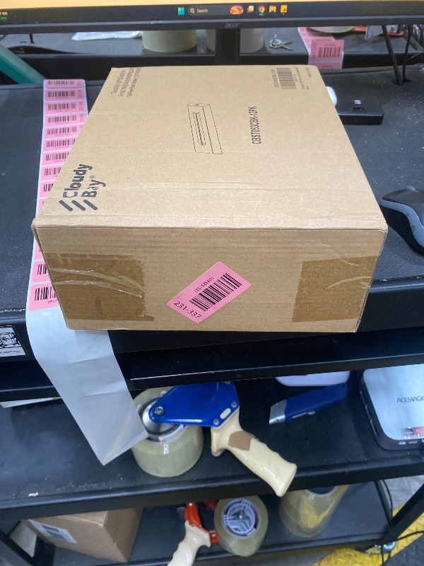 Photo 1 of **MISSING SOME HARDWARE***CLOUDY BAY [12 Pack] 3 Color Low Voltage 12-24V LED Step Lights Outdoor,2.5W Landscape Cutoff Stair Riser Light,Deck Step Lights Exterior Accent Lighting Fixtures,Wet Location,Black  WIRED
